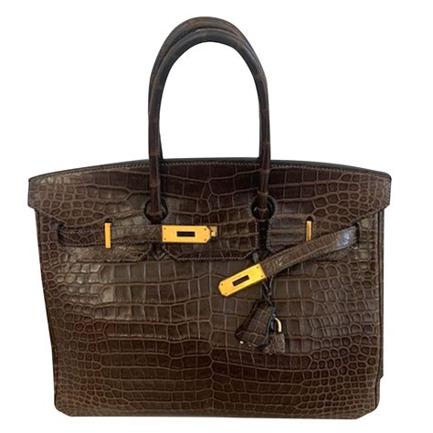 hermes birkin crocodile bag|Hermes Birkin crocodile bag price.